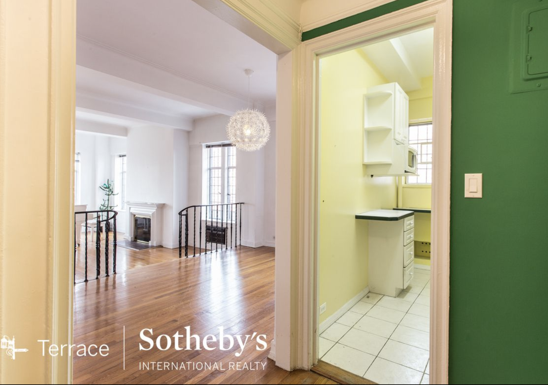 A Forest Hills one bedroom where you can live in the tree tops, for